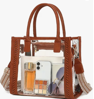 clear tote bag